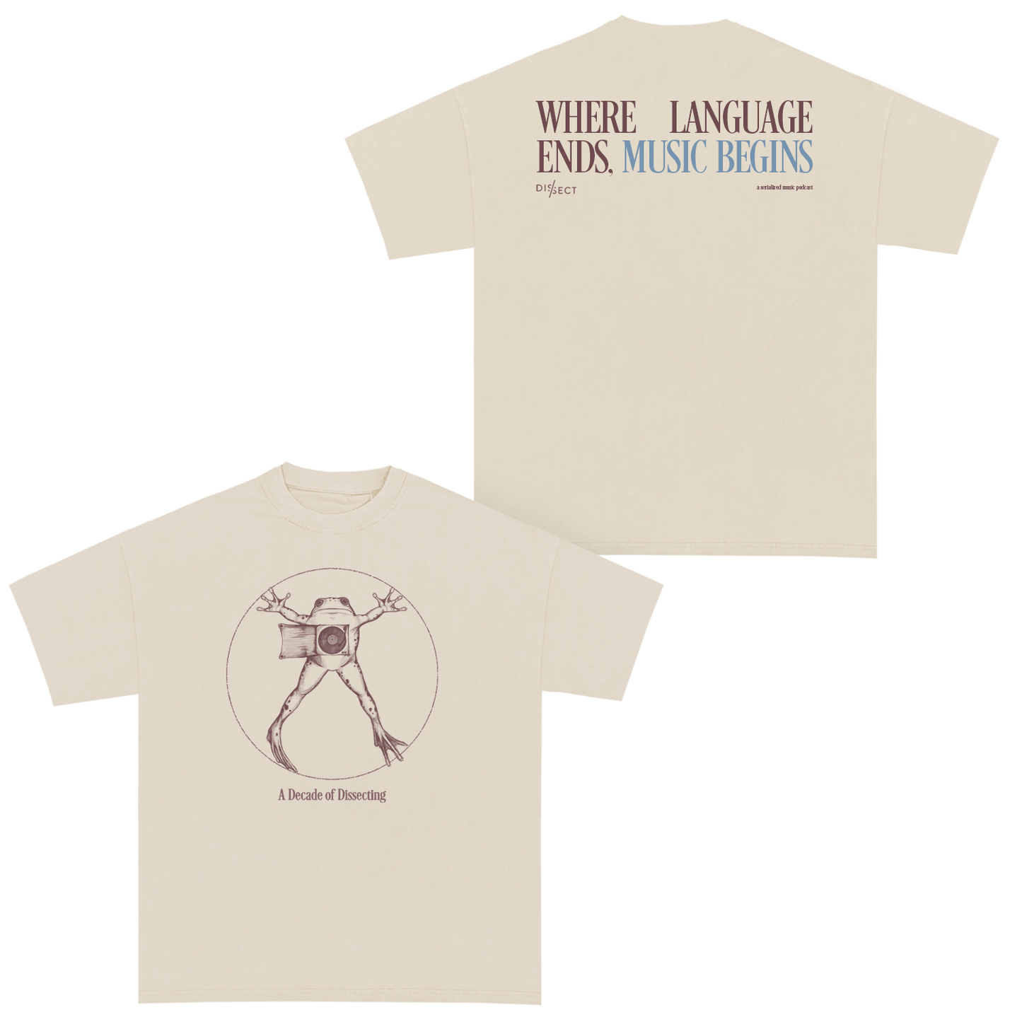 Dissect "10 Years" Shirt (SHIPS IN 4-5 WEEKS)