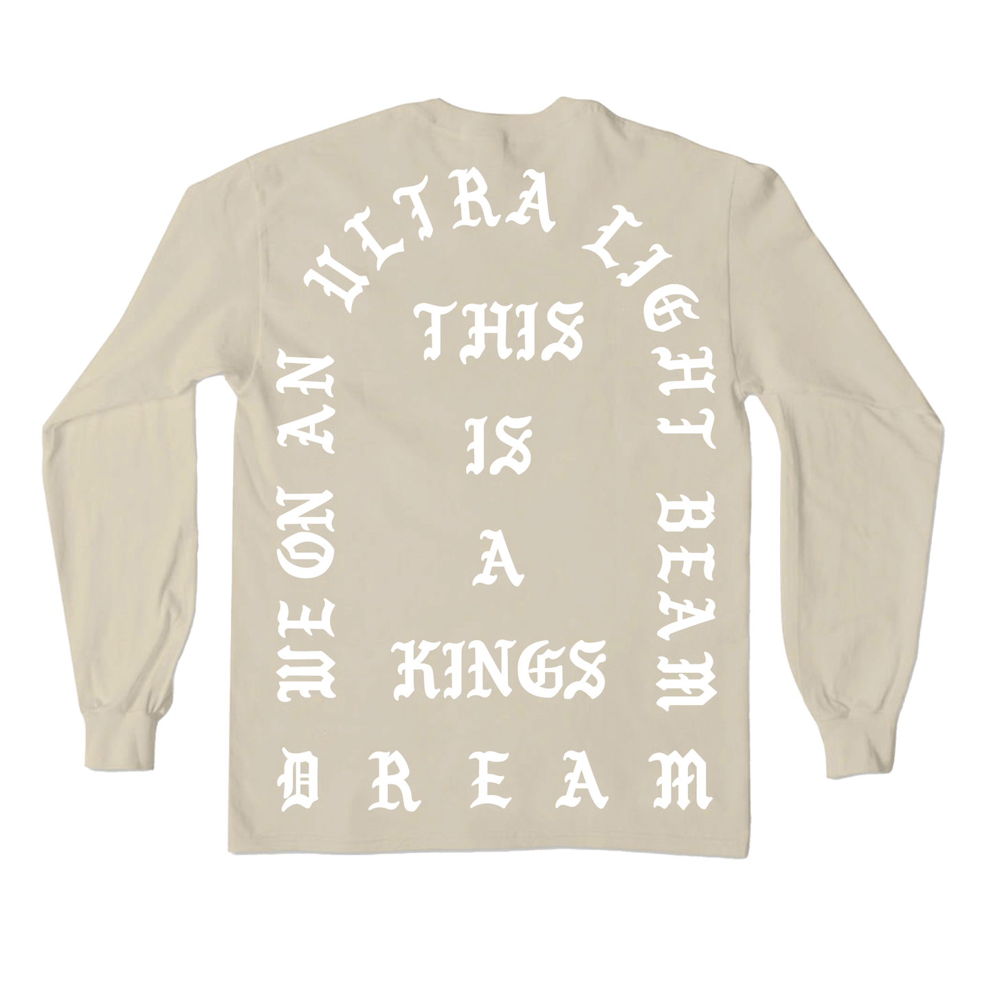 "I FEEL LIKE PEJA" Tan L/S Shirt